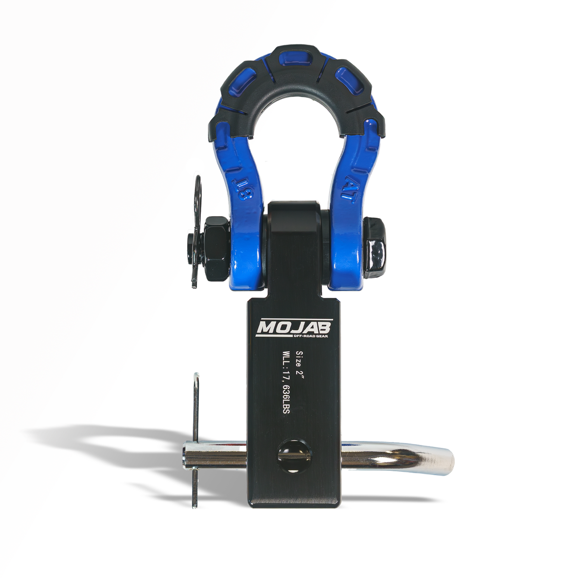 MOJAB Offroad 2 in Hitch Receiver with D-Shackle — product detail image 4