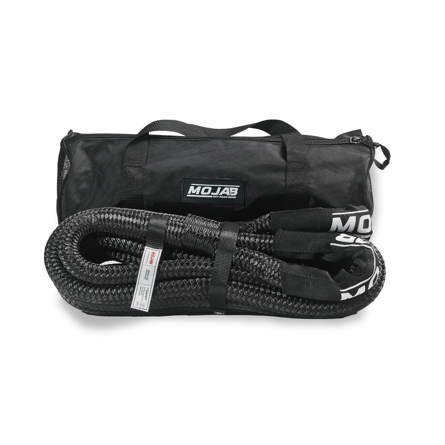 MOJAB Offroad 30 ft Kinetic Recovery Rope with Storage Bag — product detail image 2