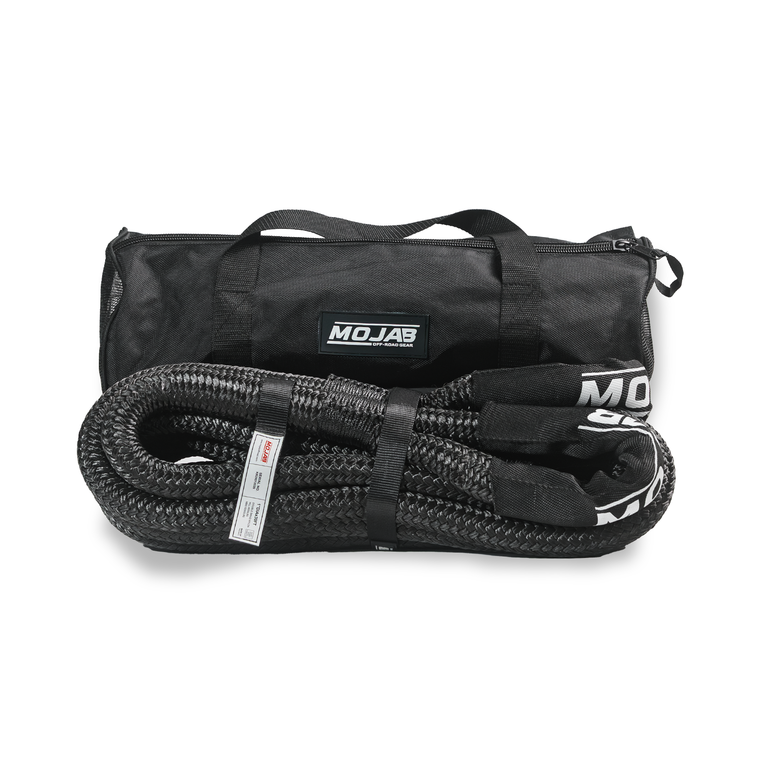 MOJAB Offroad 30 ft Kinetic Recovery Rope with Storage Bag — product detail image 2